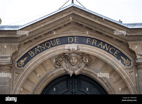 A general view of Banque de France building, on May 16, 2020 in Paris ...