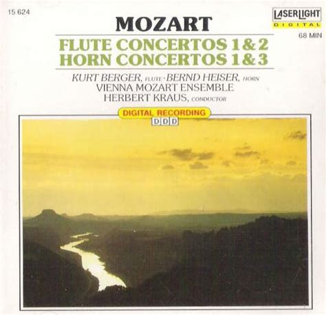 Mi Música Clásica: Mozart - Flute Concertos 1 & 2, Horn Concertos 1 & 2 - Vienna Mozart Ensemble ...