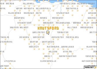 Knutsford (Jamaica) map - nona.net