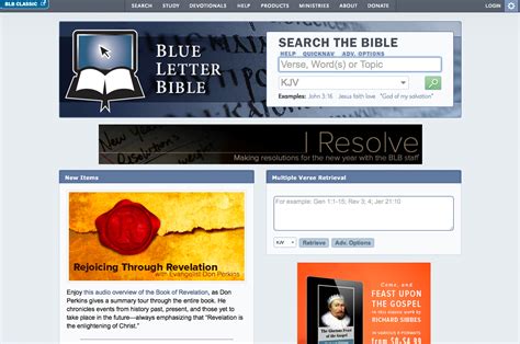 Blue Letter Bible - For All Things Bible