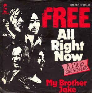 Free - All Right Now (1978, Vinyl) | Discogs