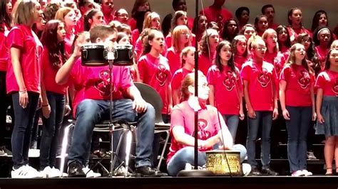 Pearland Junior High South--All Choirs--Bonse Aba - YouTube