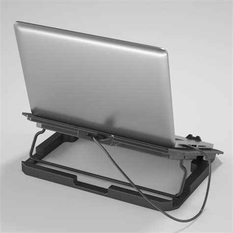 Techie Laptop Cooling Stand With Fan | 2 Fan