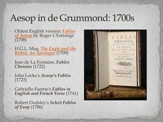 Aesop's Fables in de Grummond Children's Literature Collection | PPT | Free Download