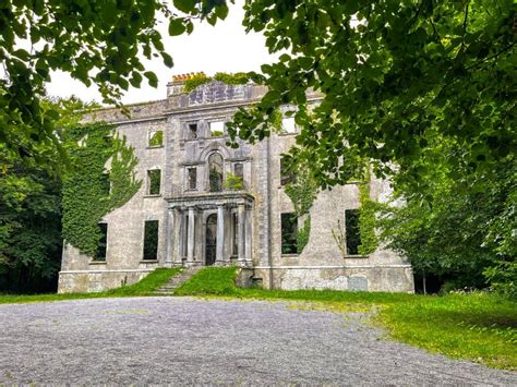 Ruins of Moore Hall County Mayo Ireland Stock Image - Image of shores, coillte: 291793359