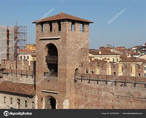 Verona Famous Medieval Castle City Centre Stock Photo by ©YAYImages ...