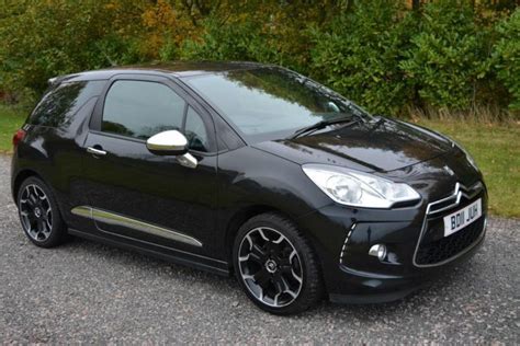 CITROEN DS3 D SPORT 3DR BLACK 2011 LEATHER CRUISE BLUETOOTH 17 ALLOYS | in Leicester ...