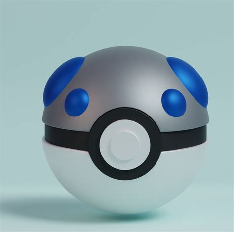 Archivo STL Pokeball Pokemon Heavy Ball・Plan para descargar y imprimir en 3D・Cults