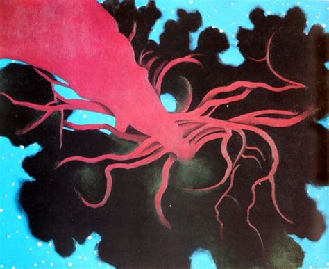 Copying O’Keeffe’s “The Lawrence Tree” | Rudy's Blog Georgia O Keeffe, Painting For Kids, Tree ...