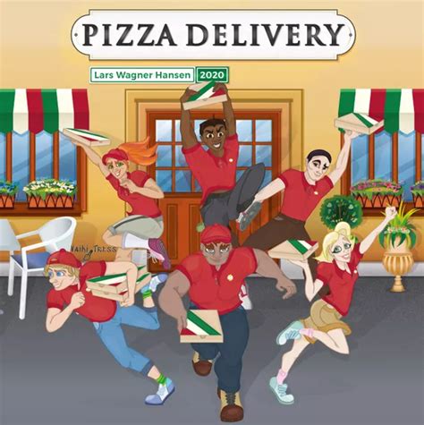 Pizza Delivery – Stalo Žaidimai- Board Games