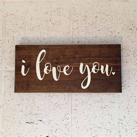 I Love You Sign // I Love You // Wedding Decor // Wedding Sign | Etsy