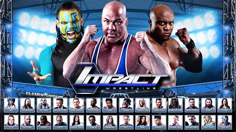 TNA IMPACT Wrestling 2K16 Demo - Roster Reveal (Notion) | Tna impact wrestling, Tna impact ...