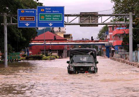 Mangsa banjir Johor 25,213 orang, fenomena air pasang burukkan keadaan ...