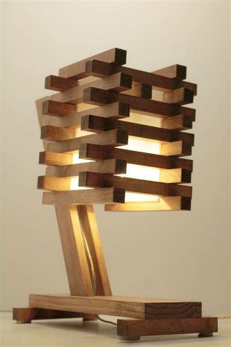 30 Cheerful Diy Wooden Lamp Designs To Spice Up Your - vrogue.co