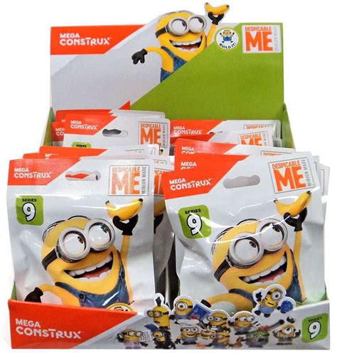 Mega Bloks Despicable Me Minion Made Mystery Minions Series 9 Mystery ...