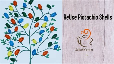 Pistachio Shell Art | Reuse Pistachio Shells - YouTube