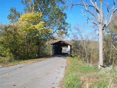 This covered bridge in Ohio Amish country felt very old indeed as we drove over it. | Covered ...