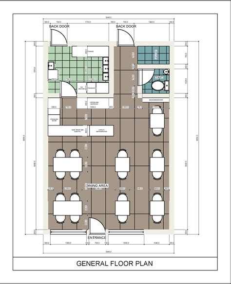 Coffee Shop Floor Plan