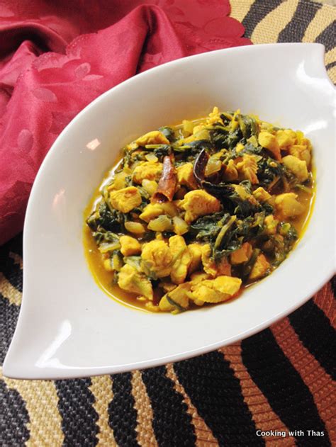 Spinach Chicken Curry – Cooking with Thas – Smart Cooking, Smart Living