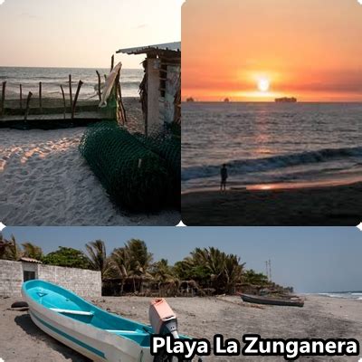 Playas de mi Tierra El Salvador: Playa La Zunganera
