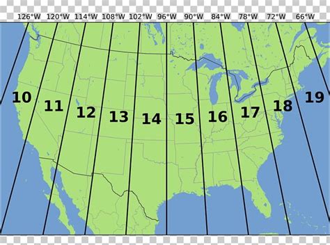 Contiguous United States Universal Transverse Mercator Coordinate ...