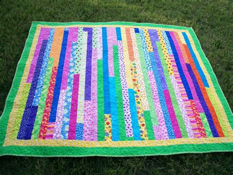 Sew Cook and Travel: A Homemade Jelly Roll Strip Quilt With Two Borders