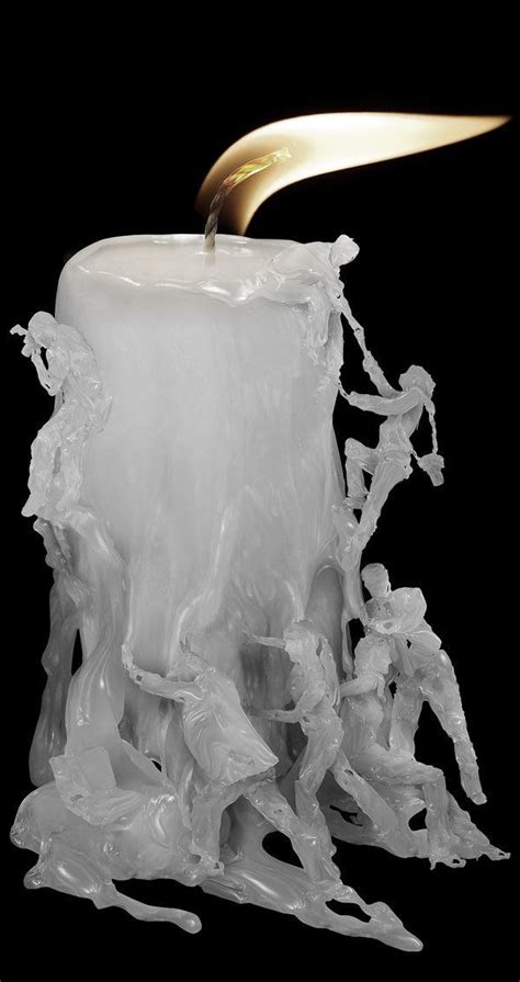 Remarkable, Intricate Sculptures Made from Candle Wax | Candle wax art ...