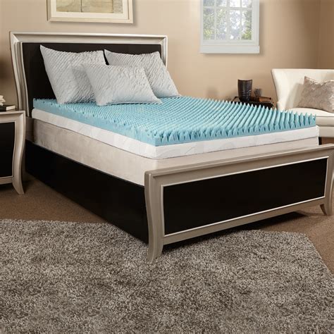 3" Textured Gel Memory Foam Mattress Topper | Wayfair