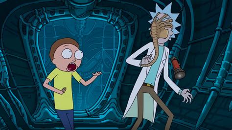 Rick and Morty Are Attacked By a Facehugger in This Funny ALIEN ...