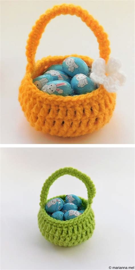 The Best 30 Crochet Easter Baskets