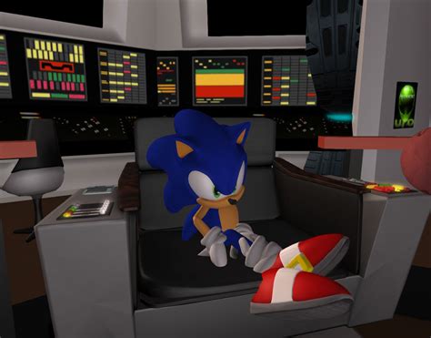 Sonic the Hedgehog Meets Star Trek by SonicTheHedgehog404 on DeviantArt