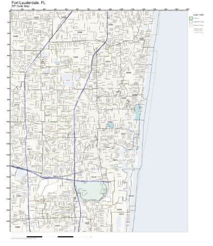 Zip Code Wall Map Of Deltona Fl Zip Code Map Not Laminated Amazon | Hot ...