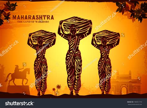 Illustration Depicting The Culture Of Maharashtra, India - 198351773 : Shutterstock