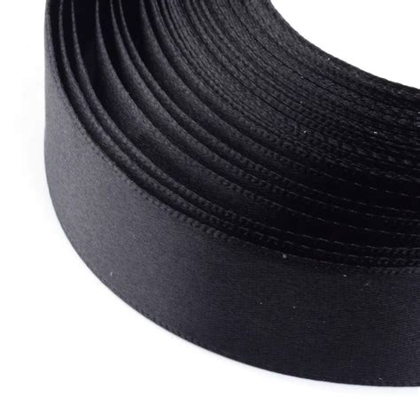 1 x Black Satin Ribbon 20 Metre x 25mm | Etsy | Black satin, Satin ...