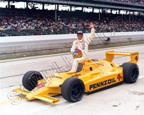 JOHNNY RUTHERFORD 1980 INDY 500 WINNER AUTO RACING 8X10 PHOTO #3 | eBay