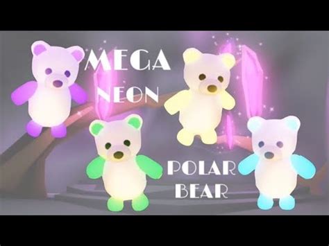 We Made A MEGA NEON Polar Bear In Roblox Adopt Me! - YouTube