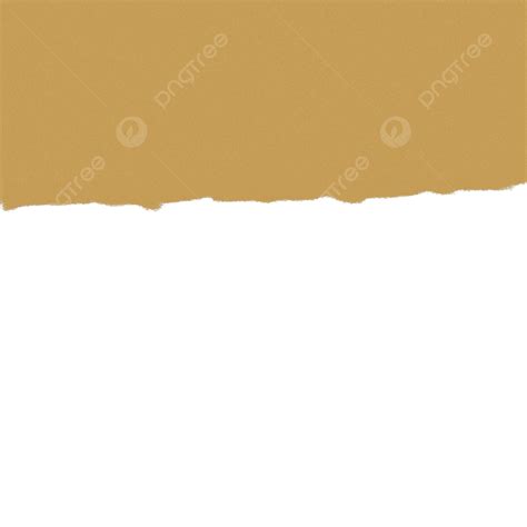 Brown Torn Paper Texture Transparent Background, Brown, Paper ...