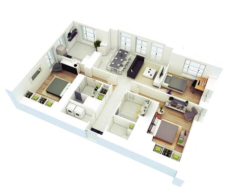 Png 3 Bedroom House Plan