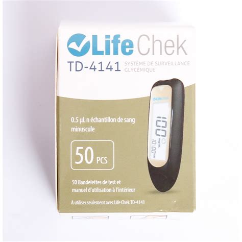 Life Chek Blood Glucose Glucometer Test Strips - 50 Strips Only Price ...