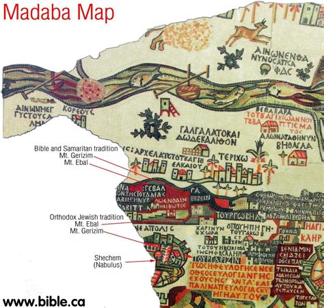 The ancient Madaba mosaic map in Jordan » Tripfreakz.com