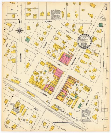 Sanborn Map of Sharon | Map or Atlas | Wisconsin Historical Society