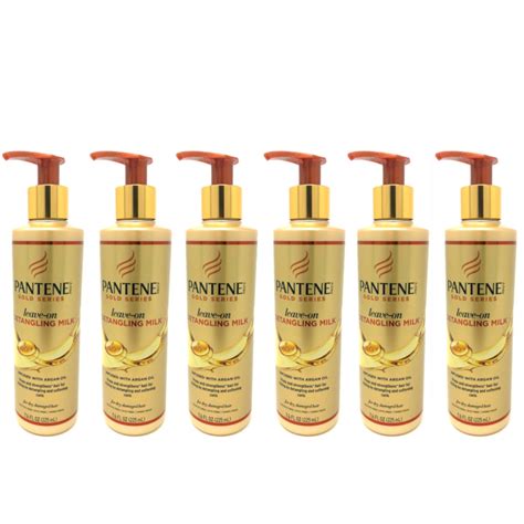 6 Pack Pantene Pro V Gold Series Leave On Detangling Milk 7.6Oz Each ...