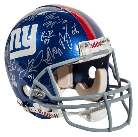 Lot Detail - Super Bowl XLII Champion New York Giants Team Signed ...