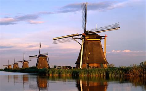 Dutch Windmill Wallpaper - WallpaperSafari