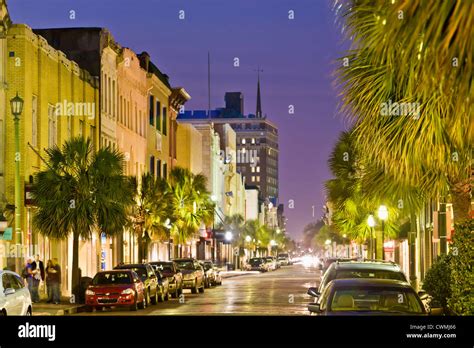 King Street shopping district, Charleston, South Carolina Stock Photo - Alamy