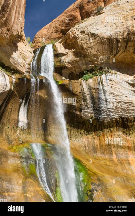 Lower Calf Creek Falls 4 Stock Photo - Alamy