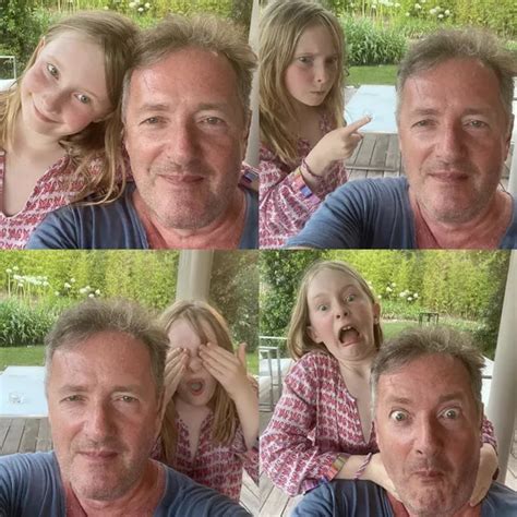 Piers Morgan shares rare snaps of daughter Elise, 8, as he compares her ...