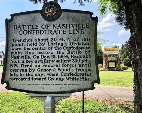 JOHN BANKS' CIVIL WAR BLOG: Signs of the times at a Battle of Nashville ...