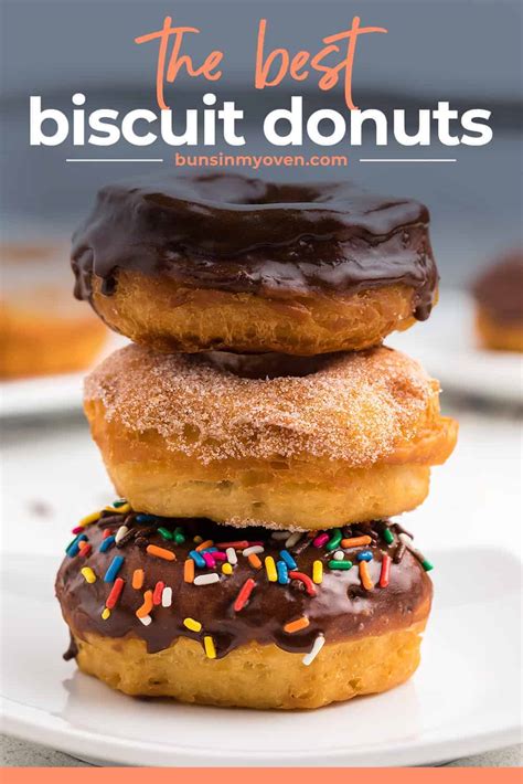 Canned Biscuit Donuts - the easiest way to make homemade donuts!