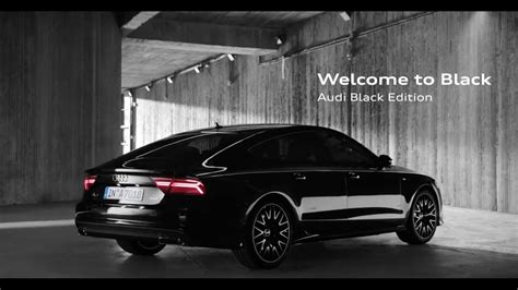 2017 Audi A7 Sportback Black Edition - YouTube